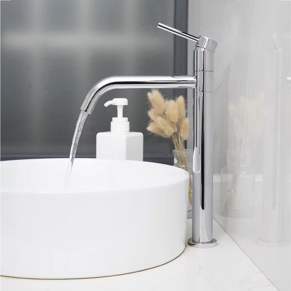 Rubinetto Da Bagno Rea Lugano Slim Chrome High