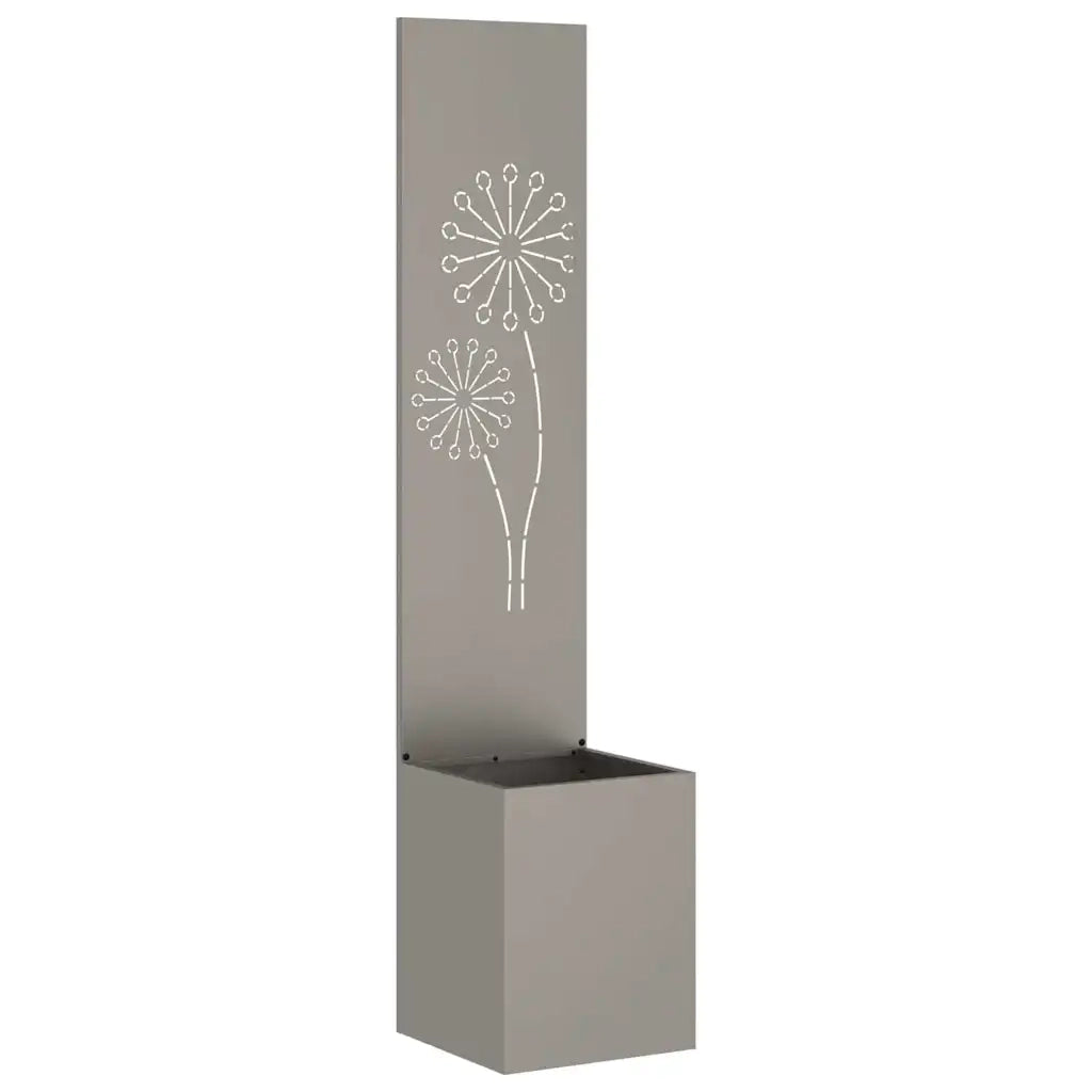 Schermo per privacy in giardino Ruggine 32 x 32 x 150 cm 876391