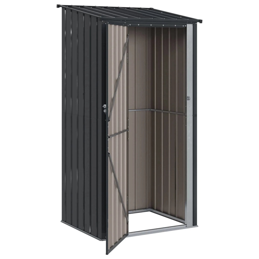 Casette da giardino Antracite 103 x 86 x 200 cm Metallo