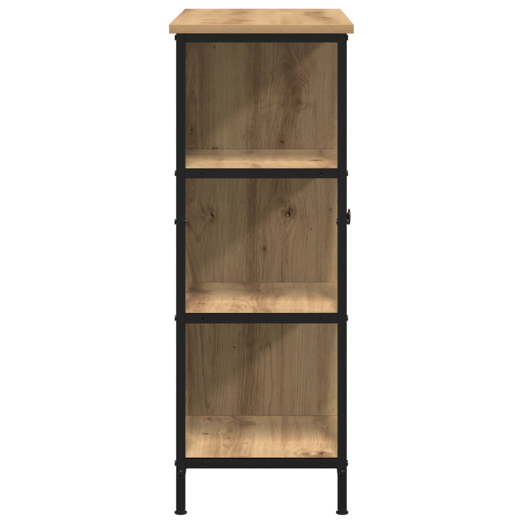 Sideboard in Rovere Artisan 70x30x80 cm in Legno Ingegnerizzato