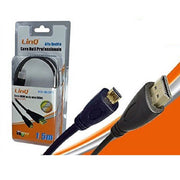 Trade Shop - Hdmi A Mini Hdmi Cavo A C Spina 1080 Hd Tv Adattatore 1,5 Mt Linq Hd-mi5pb -