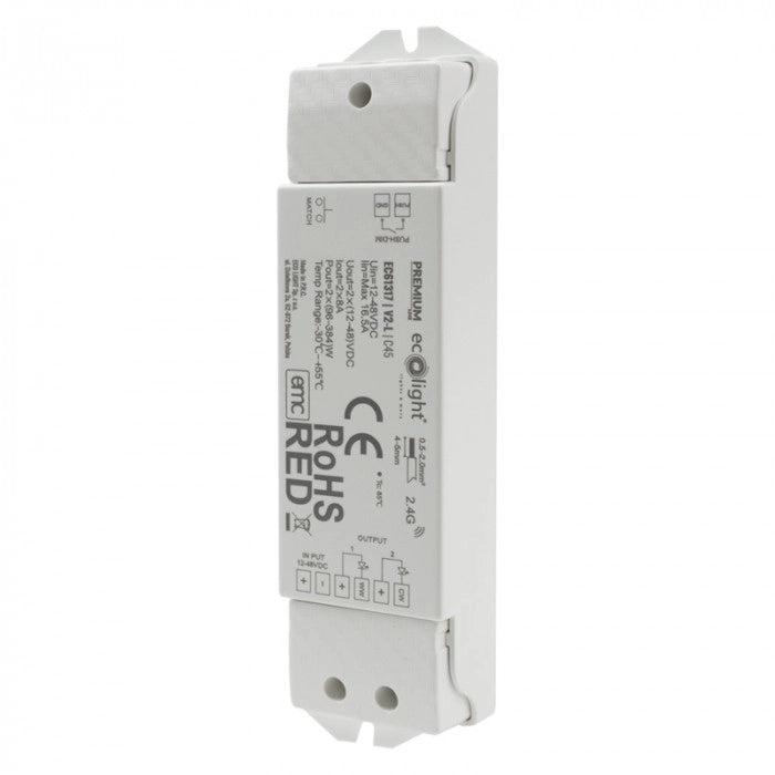 Ecolight Controller RF CCT per Strisce LED 16A 12-48V