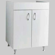 MOBILE BIANCO PER LAVAPANNI BRAIES  P 60 x L 60 cm con piedi     MADE IN ITALY