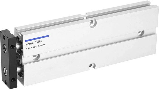 Cilindro aeree doppio funzionante - Lega di alluminio inox - Alta precisione - Struttura compatta - Resistenza alla corrosione - Lunga durata - Cilindro pneumatico