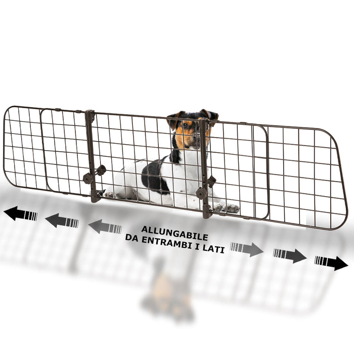 Barriera Divisore per Cani Universale per Poggiatesta da Auto Trasporto Animali