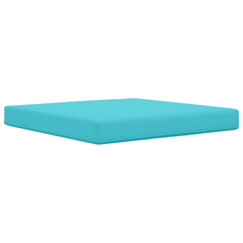 Cuscino per sedie | Cuscino per divano da esterno Turchese 80 x 80 x 8 cm