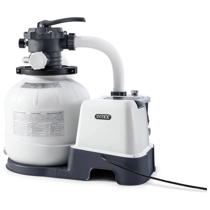 Pompa A Sabbia Combo Con Sistema E,C,O, Per Piscine Fino A 56,800 L, I,1