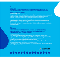 Primer acrilico consolidante antipolvere promotore adesione aqua prime kg 5