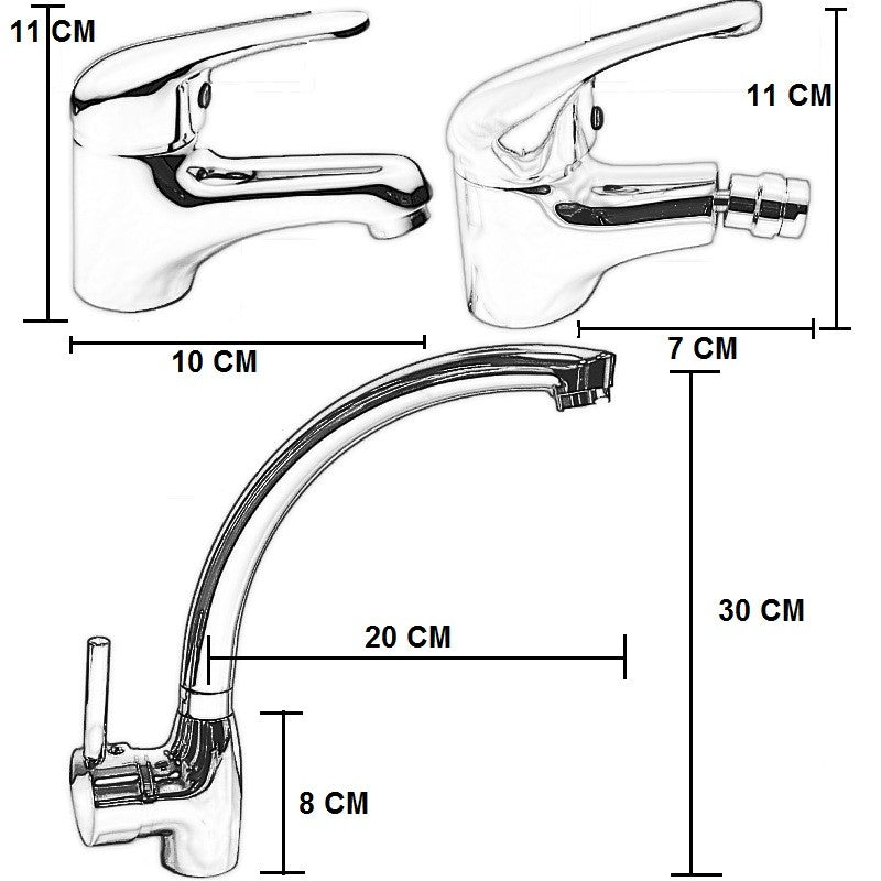 Serie rubinetteria Completa Casa Offerta