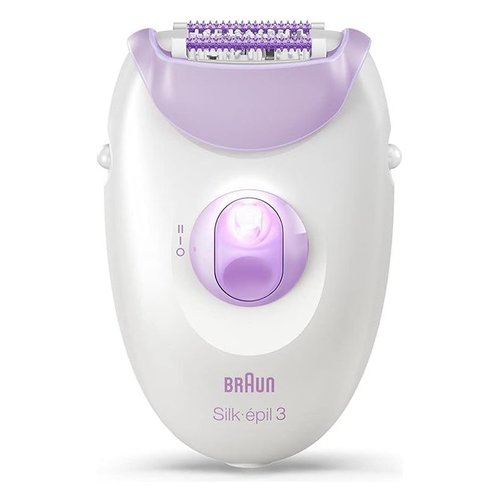 Braun silk-épil 3 3-000 20 pinzette viola, bianco - SE3-000
