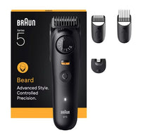 Braun beardtrimmer 9 bt5520 regolabarba batteria 40 2 cm bagnato e secco nero - BT 5520
