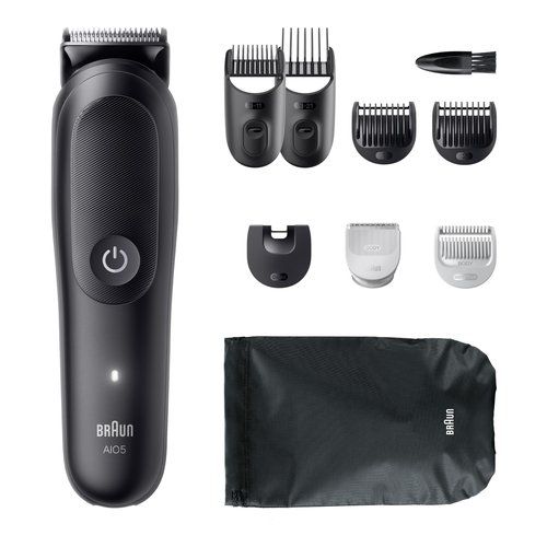 Braun aio5540 tagliacapelli nero 14 ioni di litio - 7500435245029