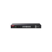 Switch ip-com g1120p-16-250w 18p gigabit base-t+2p base-x sfp cloud managed poe budget tot. 230w
