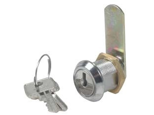 CILINDRI A LEVA PER ARMADIETTI 150- - mm.16 finitura cromata - 5 pezzi IBFM