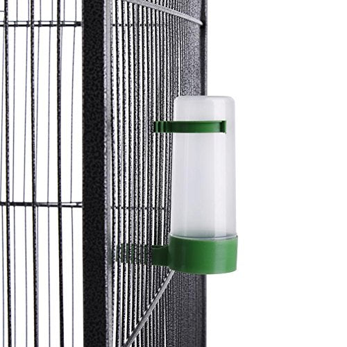 Voliera per Uccelli Pappagalli Canarini Parrocchetti 150cm Gabbia Grande Metallo