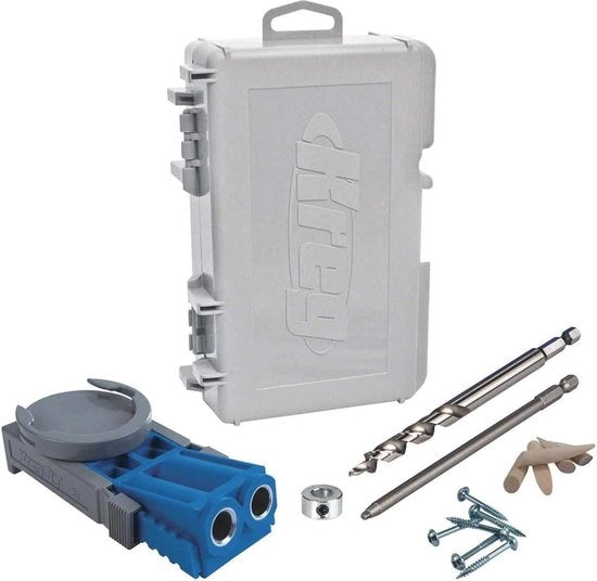 Kit di Avvio per Falegnami - Impianti di Legatura del Legno con Tasca Portatile e Accessori