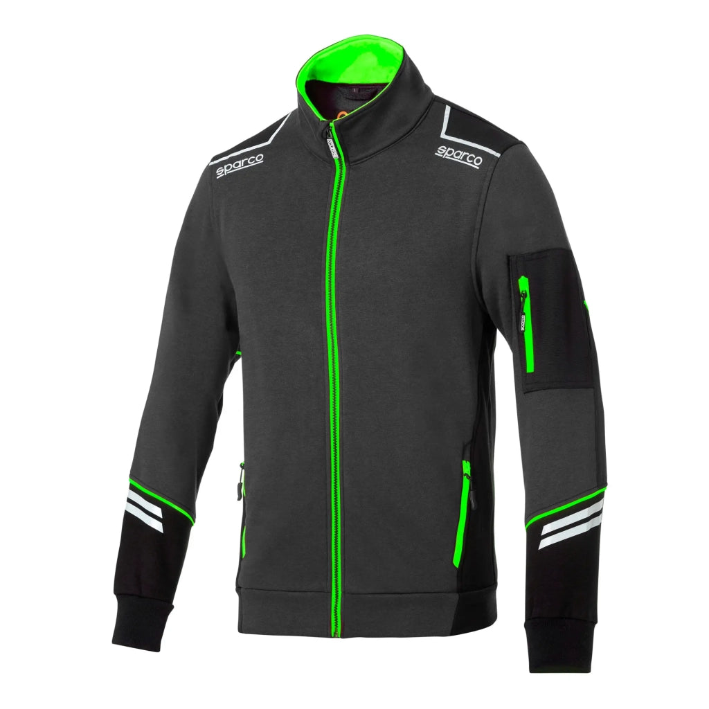 FELPA DA LAVORO ALABAMA- - tg.M - grigio verde - 1 pezzi SPARCO