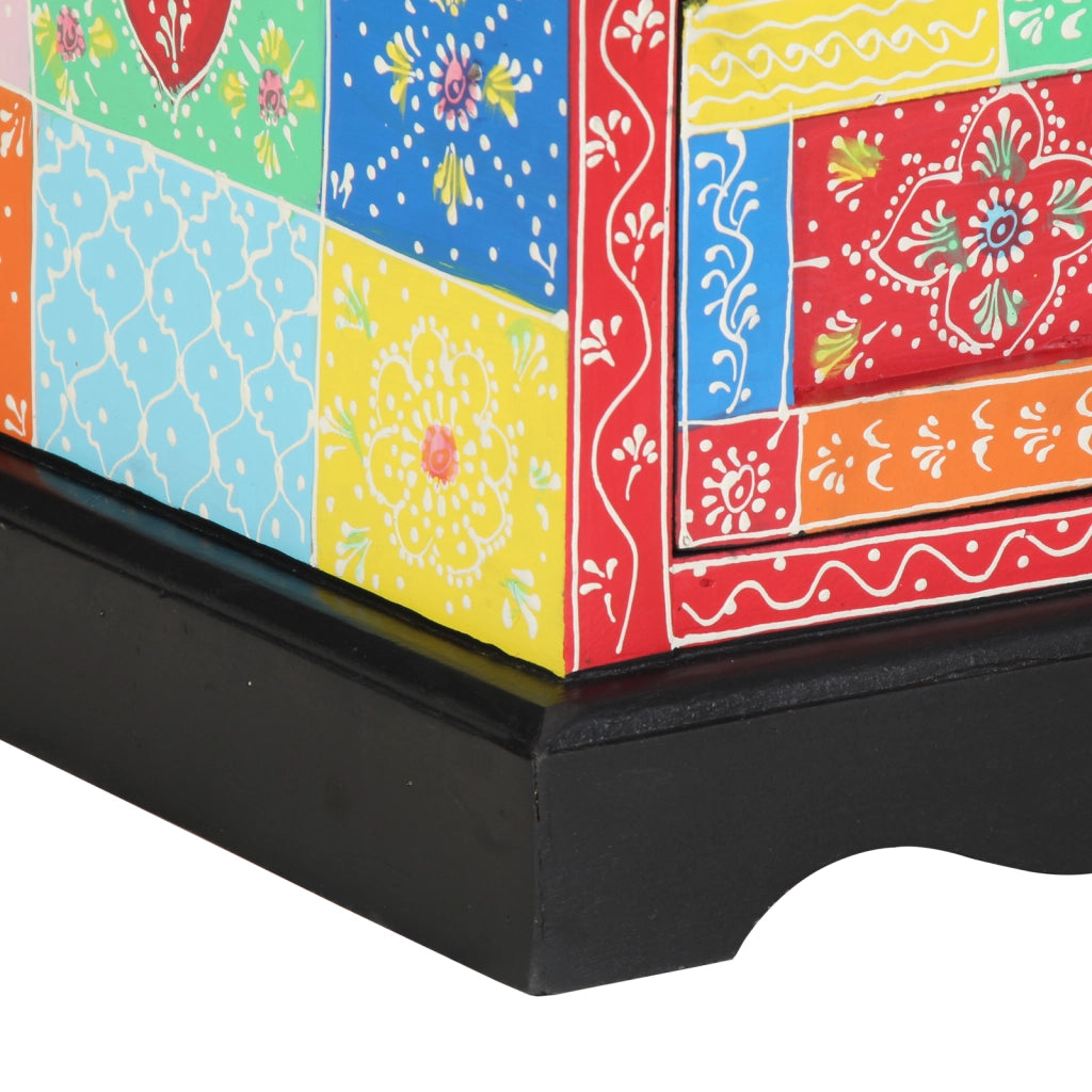 Comodino 2 pz Multicolore 40x35x45 cm Legno ingegnerizzato