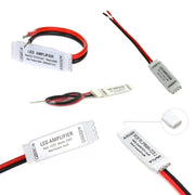 Trade Shop - Amplificatore Di Segnale Per Striscia Led Rgb 3528 5630 Strip Light 12v 3x4a -