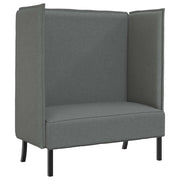 Divano alto 101cm Grigio scuro Tessuto 42010833