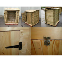 Locale tecnico in legno per piscine fuori-terra Northwood