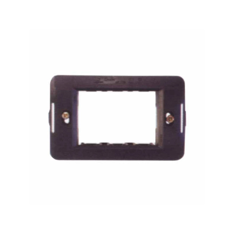 Supporto Coprinterruttori Millenium 3P Nero