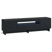 Mobile TV LED Nero Legno ingegnerizzato 896026