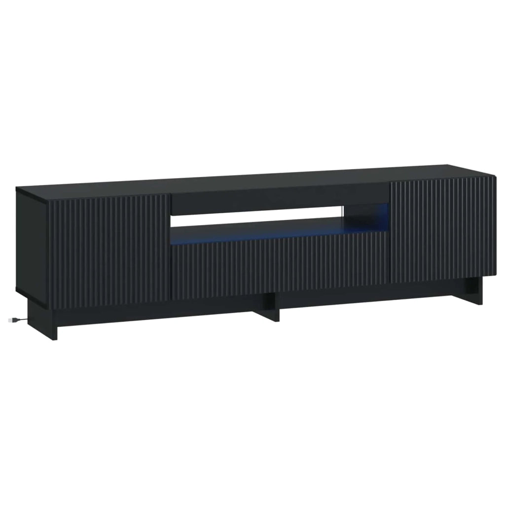Mobile TV LED EDE 153 x 35 x 43 cm Nero Legno ingegnerizzato 896026