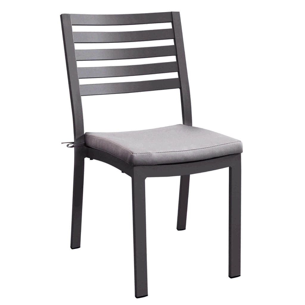 Sedia da Giardino Impilabile in Alluminio cm 46x59x85 - DAVID