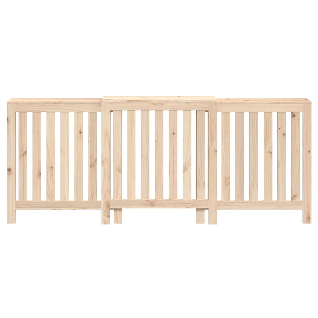 Copertura Termosifone 210x21x85 cm in Legno Massello di Pino 822586