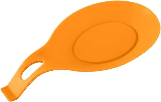 Contenitore per dip, sostenitore di piatti per cucchiai di salse, set di servizio per patatine e dip, contenitore per salse di pomodoro, sale, aceto, zucchero, aromi e spezie (arancione)