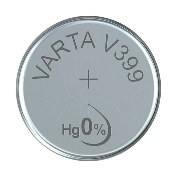 Varta V399 Pila a Bottone Ossido d'Argento SR57 1,55 V 42 mAh colore Argento