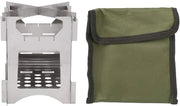 Cottura Al Campo Miniaturizzata - Fornello Portatile - Resistente All'Oxidazione - Ripiegabile - Piccolo Forno Esterno - Campeggio - Riscaldamento Efficiente