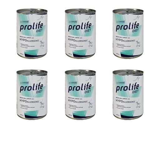 SCATOLETTE PROLIFE DIET DOG WET HYPOALLERGENIC. 400GR CONF. RISPARMIO 6X400