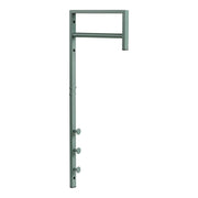 Appendiabiti da Parete Trento, Verde, Metallo, 30x3x82 cm