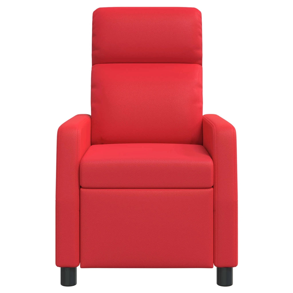 Divano Sedia-Poltrona Massaggiante Rosso Similpelle 122358
