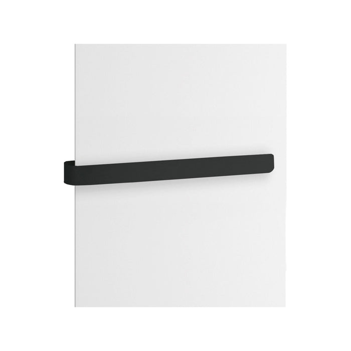Lineabeta - Porta asciugamani per termoarredo Caligo in acciaio nero L.42,9 cm