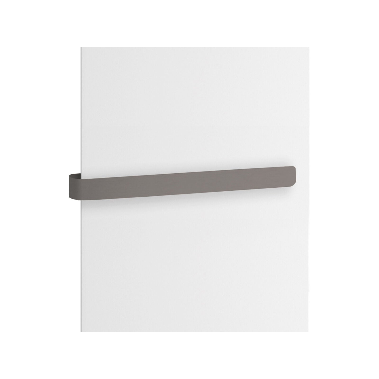 Lineabeta - Porta asciugamani termoarredo Caligo in acciaio antracite L.52,9 cm