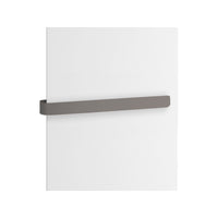 Lineabeta - Porta asciugamani termoarredo Caligo in acciaio antracite L.52,9 cm