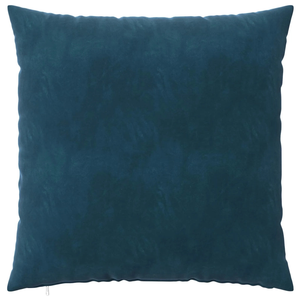 Federa 6 pcs HEERLEN Blu 65 x 65 cm Velluto 912874