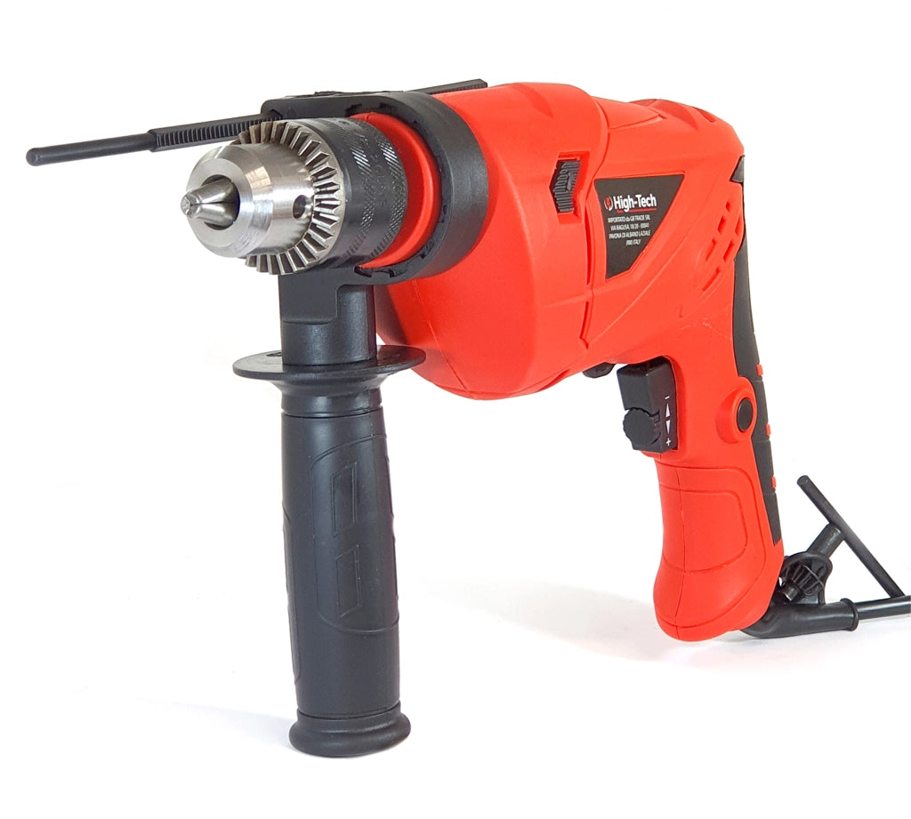 TRAPANO A PERCUSSIONE DA 710 W CON IMPUGNATURA ERGONOMICA TENSIONE: 230/50HZ,  3 - HIGH-TECH