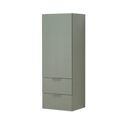 Colonna bagno sospesa 110 cm salvia opaco con anta e cassetti Matisse
