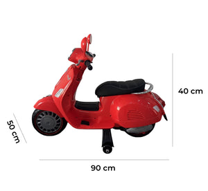 Scooter Elettrico per Bambini Happy 12V Rosso