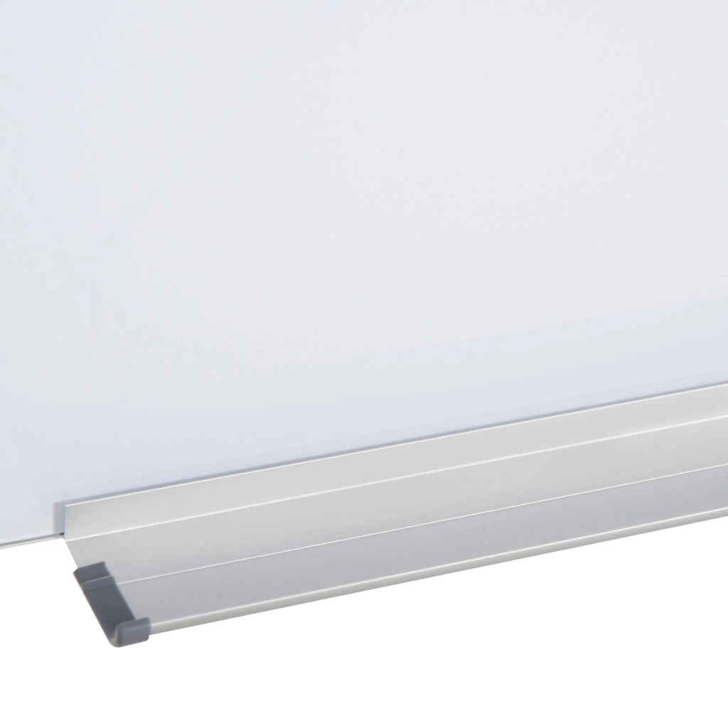 Tavolo da parete in vetro ¨C zephmum ¨C 90x60x0.45 cm bianco