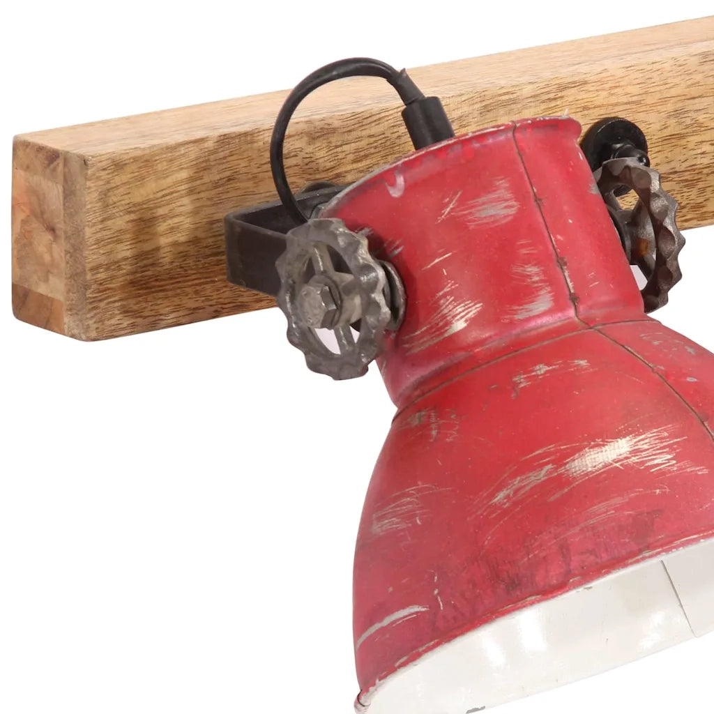 Lampada a Parete 25 W Rosso Anticato 90x25 cm E27 CFW4792962