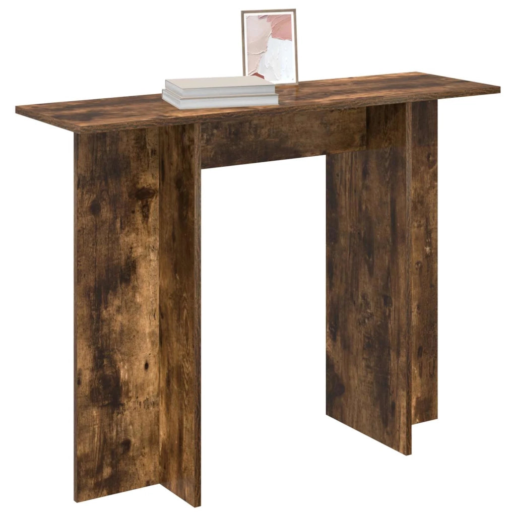 Tavolo consolle Quercia Affumicata 100 x 30 x 75 cm 8001171