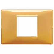 VIMAR PLANA - PLACCA 2M CENTRALI REFLEX AMBRA