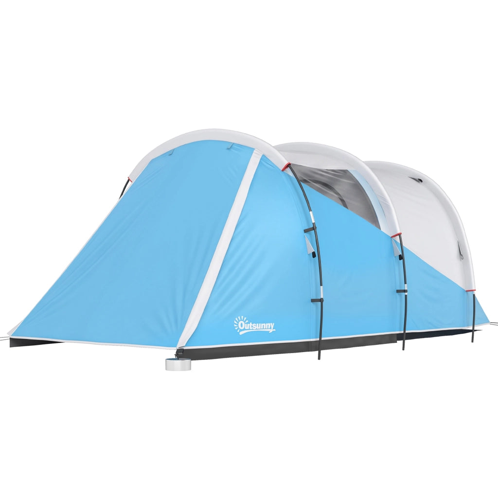 Tenda da campeggio 3 posti ¨C zephmum ¨C 460x260x190 cm blu