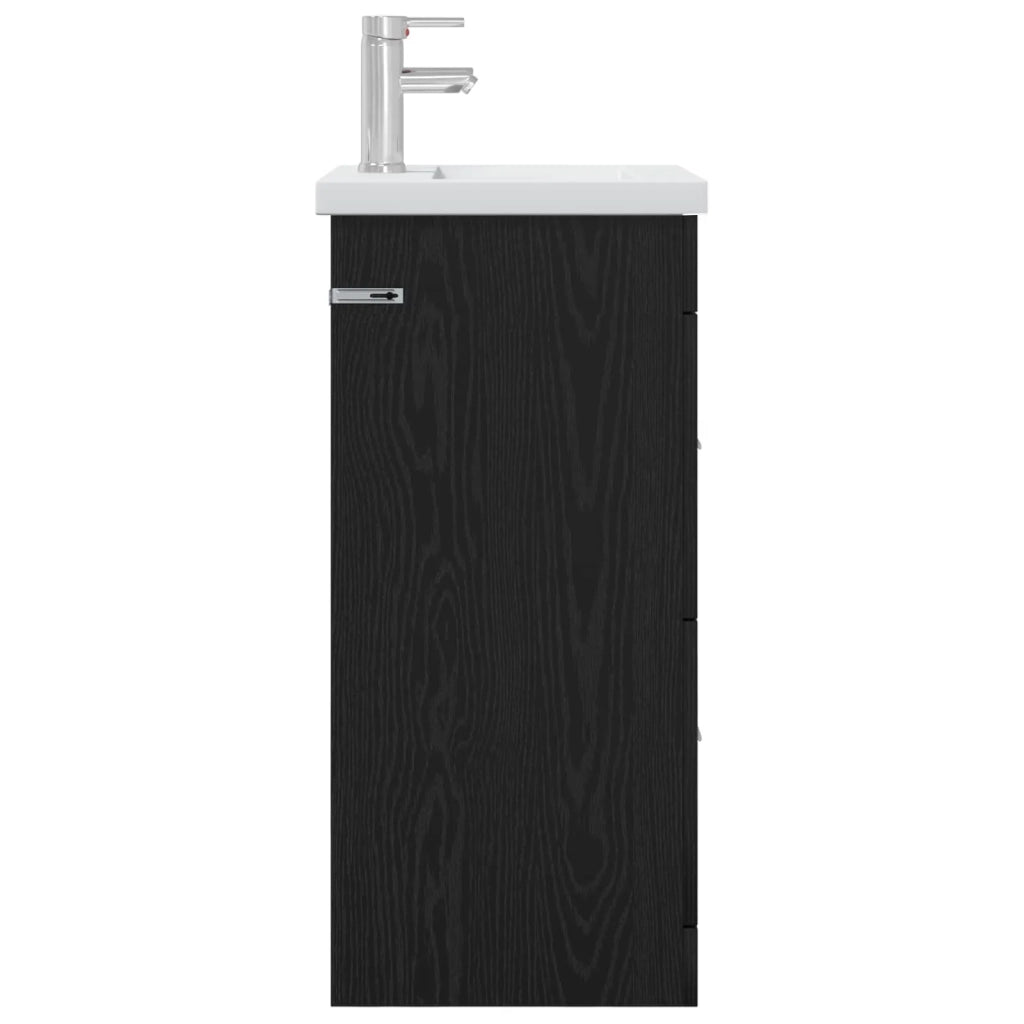 Mobile da bagno con lavabo Rovere Nero 42 x 40 x 84,5 cm 890697