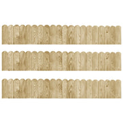 Rotoli di Bordura 3 pz 120 cm in Legno di Pino impregnato cod mxl 19170